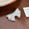 Clip de Goma Acrílica Coreana con Forma de Mariposa Tridimensional para Cola de Caballo Anillo para el Cabello con Diamantes para Todo Tipo de Peinado Pasador