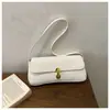 Bolso baguette de moda estilo francés, nueva colección 2026, moderno y retro, color liso, chic, se puede llevar en la mano, colgar al hombro o debajo del brazo, simple y versátil