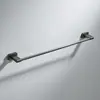 Barra de toalla de acero inoxidable 304 de alta gama, instalación sin taladro, toallero de una barra para baño, hotel, baño, doble barra