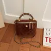Bolso Pequeño de Lujo Ligero Estilo Francés para Mujer Otoño 2026 Bolso Cruzado Pequeño de Gama Alta Bolso Caja Dulce Casual Elegante