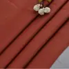 Tecido de moda tramado 230g de linho tencel bambu, linho tencel com toque fresco, liso, respirável e amigável à pele, adequado para vestidos de luxo leve