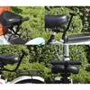 Reposabrazos de Amortiguación Trasera para Bicicleta para Asiento Trasero de Vehículo Eléctrico Reposabrazos para Coche Eléctrico Manija para Asiento Trasero Infantil Barra de Empuje Trasera