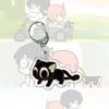 La Leyenda de Luo Xiaohei 2 Película Anime Merchandising Llavero Acrílico Mate Colgante para Mochila de Estudiante