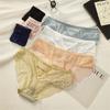 Nova lingerie feminina sexy de renda europeia e americana, cinta fina, cruz vazada no quadril, roupa íntima de malha confortável 17401