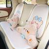 Oso de la Confesión Cojín para Asiento de Coche Cálido Antideslizante Otoño e Invierno Funda de Dibujos Animados Linda para Asiento de Coche