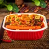 Olla Caliente Pequeña Auto-Calentable Picante de Chongqing Vegetariana Gente Perezosa Conveniente Instantánea Auto-Cocción Auto-Calentable Lista para Comer Barata Estudiantes Una Caja
