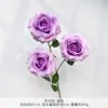 Rosa de Luna Flores Artificiales Ramo Hecho a Mano para Bodas Flores de Seda Flores Decorativas Artificiales Venta al por Mayor Arreglo de Boda Flores de Piso