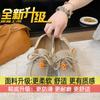 Zapatos de Canguro con Cordones para Dedo Gordo, Slip-On, Planos de Suela Suave para Mujer, Novedad Otoño Temprano 2025, Zapatos Birkenstock Retro con Perlas para Mujer