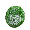 Colgante de Mongolia Exterior jaspe de imitación verde espinaca de Xinjiang colgante de jade Hetian puesto de Jianghu fabricantes de jade al por mayor