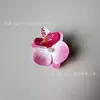 Película Orquídea Mariposa 5.5cm Estilos Arreglo de Pared de Flores para Bodas Flores Pequeñas Caja de Regalo Creativa DIY para Vacaciones con Decoración de Flores