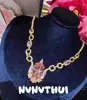 Joyería Dopamina Diamante Rosa de Gran Quilate Gota de Agua Collar con Relieve, Conjunto de Pendientes de Cadena de Piedras Preciosas Rosas de Lujo de Alta Gama