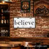 Decoración de pared europea y americana transfronteriza, citas motivacionales de bienvenida en inglés, tableros decorativos de pintura de hierro, adornos para interiores y exteriores, regalos