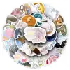 50 Pegatinas de Graffiti Estilo Ins de 50 Estrellas Personalizadas Transfronterizas Estilo Coreano Pequeñas Frescas Y2K Decorativas para Funda de Teléfono Móvil Pegatinas para Tableta