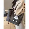 Bolso Grande de Otoño para Mujer 2026 Nuevo Bolso de Hombro de Mezclilla de Alta Gama Bolso para el Trabajo Bolso Tote Popular