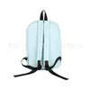 Mochila Simples Estilo Japonês e Coreano em Papel Dupont Azul Ecológica Tyvek Bolsa Escolar Mochila Impermeável para Montanhismo