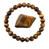Jingdian Jewelry Pulsera de Piedra Cruda de Ágata de Cristal Natural Pulsera de Círculo Único Pulsera Más Vendida Transfronteriza Europea y Americana En Stock Venta al por Mayor