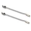 Corrente Extensora Lagosta Aço Inoxidável Cor Ouro 18K Preservação de Cor Aço Titânio Corrente de Ajuste Cauda Oval Marca Acessórios de Joias DIY