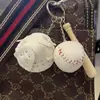 Llavero Colgante Mini Béisbol Transfronterizo Accesorios Deportivos Casuales Softbol Béisbol Pequeños Accesorios Fabricante de Manualidades