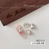 Rhinestones de Azúcar K9 Brillantes Sin Base para Uñas, Rhinestones Rectangulares Largos de Uñas de Lujo Ligero de Celebridad de Internet