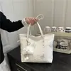 Bolsa Tote Grande de Capacidad, Casual y Elegante para el Trabajo, Bolso de Mano de Moda para Estudiantes, Bolso de Hombro para Clase, Bolso de Axila