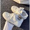 2024 Nuevos Zapatos Blancos Originales Versátiles Estilo Campus Ins Diseño Nicho Suela Gruesa Zapatos Deportivos Casuales para Estudiantes