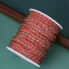Festival do Meio do Outono Fio Trançado de Cinco Cores Pulseira DIY Feita à Mão Materiais para Joias, Durável e Não Desbota Facilmente, Atacado