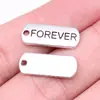 21X8Mm 1.8g Exportação Aliexpress Letra Inglesa Pingente de Etiqueta Forever