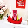 Portacepillos de Dientes de Cerámica al por Mayor, Estante de Almacenamiento de Pasta de Dientes para Baño, Tubo de Almacenamiento para Cepillos de Maquillaje en Encimera de Baño