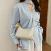 Bolsa de Bollo para Mujer 2026 Transfronteriza Nueva Versátil Simple Bolso de Axila Alta Apariencia Elevada de Moda Nicho Sensación de Alta Gama Bolso de Hombro Único