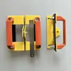Clips de Fijación para Vallas de Barrera de Seguridad Conectores para Equipos Robóticos Accesorios de Sujeción para Redes de Aislamiento Anillos de Presión Orejas Colgantes Bisagras Guangdong