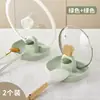 Estante Organizador para Tapas de Ollas Organizador de Utensilios para Encimera de Cocina Fácil de Limpiar Multifuncional Soporte para Espátulas Estante de Almacenamiento Soporte para Tapas de Ollas