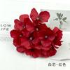Cabeças de Flores de Hortênsia Artificiais, Flores de Fundo, Flores para Corredor de Casamento, Flores Decorativas, Arranjos Florais DIY, Rede de Flores, Folhagem Artificial