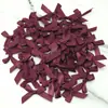 Lazo de Cinta de Satén Rosa Fresco 4*4cm Flor de Lazo de Satén de Poliéster Manualidades DIY Decoración para Coser Ropa