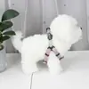 Arnés Ajustable para Perros Estilo Chaleco con Correa para Perros Grandes, Medianos y Pequeños, Correa Retráctil de Verano para Pasear Perros