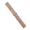 Adequado para Apple applewatch8 7 GT3 três contas 20MM 22MM pulseira de relógio inteligente de aço inoxidável metálico