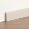 Rodapé de Madeira Maciça Puro, Tinta para Madeira Maciça, Rodapé Pintado para Piso, Linha de Canto Ultrafina Minimalista, Novo Estilo