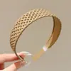 Diadema para Mujer Modelo Nuevo 2026 - Diadema de Verano de Alta Gama con Dientes para Lavarse la Cara, Antideslizante, Borde Ancho, Exquisita y Hermosa Banda para el Cabello