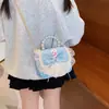 Bolso de Mano de Moda Infantil con Lentejuelas de Perla Niñas 2026 Nuevo Mini Billetera para Monedas Combinación con Ropa Infantil Bolso Cruzado de Princesa