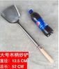 Espátula para Wok al por Mayor Acero Inoxidable Uso Profesional de Chef Espátula para Saltear Mango Largo Cucharón Cuchara para Servir Engrosada Cuchara de Mano Cuchara para Servir