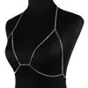 Cadena para el cuerpo WMS sexy con incrustaciones de diamantes, diseño de garra de diamante brillante, popular cadena para el cuerpo de estilo europeo y americano