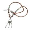 Novo estilo étnico chinês borla flor cesta pingente colar nicho feminino retro design sentido estilo nacional na moda clavícula colar de corrente