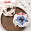 Estilo Ballet Leite Xadrez Indústria Pesada Renda Estilo Coreano Elástico de Cabelo Intestino Grosso Fofo Cremoso Doce Menina Corda de Cabelo