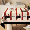 Toalha de Mesa Dopamina Impermeável à Prova de Óleo Lavável Luxuosa de Alta Qualidade Retangular para Mesa de Jantar Estilo Ins Toalha de Mesa de Café
