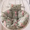 Cojín Grueso para Cesta Colgante, Cojín para Silla Colgante Tipo Nido de Pájaro de Ratán, Cojín Individual para Silla Colgante, Cojín Redondo para Mecedora Extraíble y Lavable