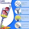 El artefacto para recoger fruta se puede conectar al poste largo telescópico para recoger níspero, caqui, mirto, manzana, longan, azufaifa, albaricoque, nuez, fruta
