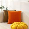 Almohada de terciopelo mate de color sólido funda de almohada para sofá al por mayor cojín para siesta de oficina hogar simple cojín liso