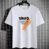 Fabricante Direto Camiseta Básica Tendência Manga Curta Camiseta de Treino Masculina Camiseta de Manga Curta Verão Roupas Masculinas