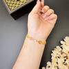 Pulseira de joaninha com gotas de óleo colorido azul queimado vietnamita shajin coringa presente de namorada de longo prazo e alto nível joias