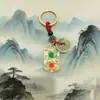Estilo Étnico Chinês Liga Padrão de Nuvem Cavalo Pingente Chaveiro Acessório de Metal Decoração Pingente para Bolsa de Presente Fabricante Venda Direta