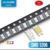 [Remendo reverso] 1206 vermelho amarelo azul verde branco rosa roxo lâmpada contas led smd patch luz emissora de diodo emissor de luz